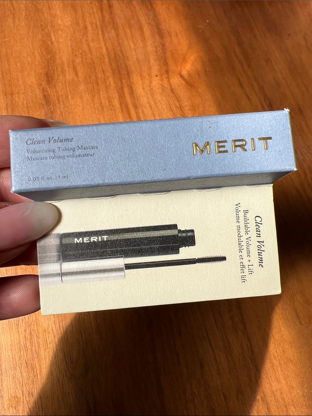 MERIT Clean Lash Lengthening Tubing Mascara Mini | Volumizing Black Mascara NEW